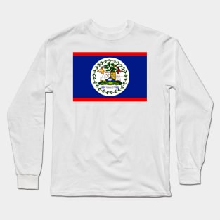 Flag of Belize Long Sleeve T-Shirt